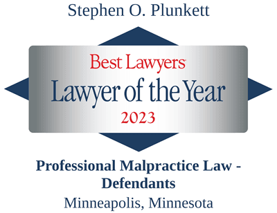 2023 Best Lawyers AOY Steve Plunkett