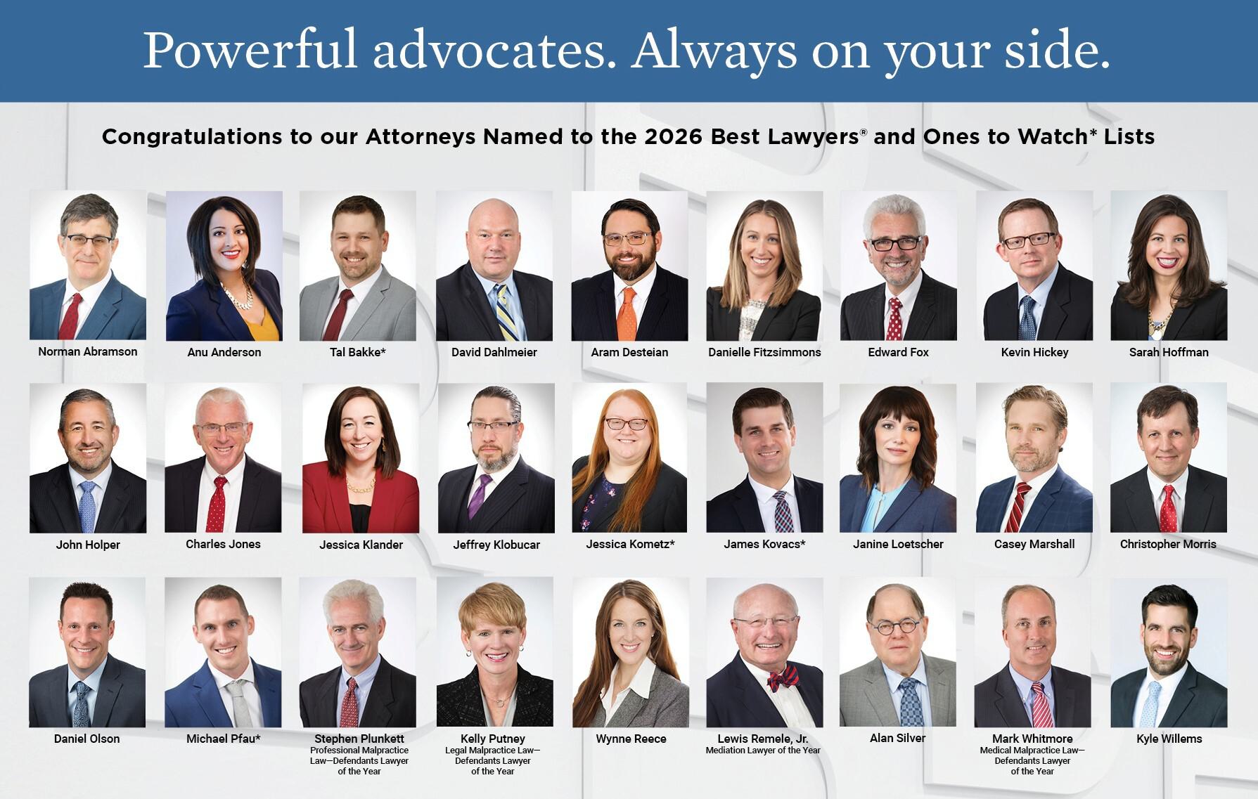 Best Lawyers and Ones to Watch graphic
