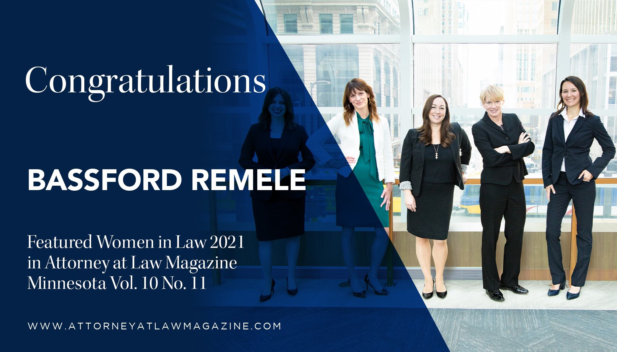Bassford Remele Attorney at Law Women graphic